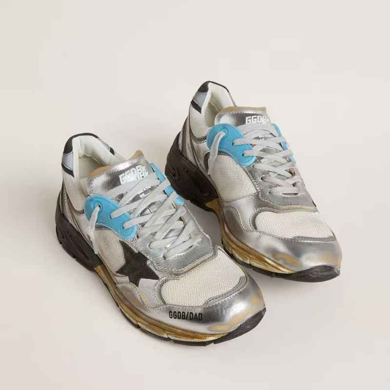 Golden Goose Dad-Star Silver