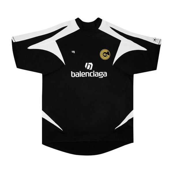 Pronta Entrega - Camiseta Balenciaga Soccer T-Shirt 'BlackWhite'